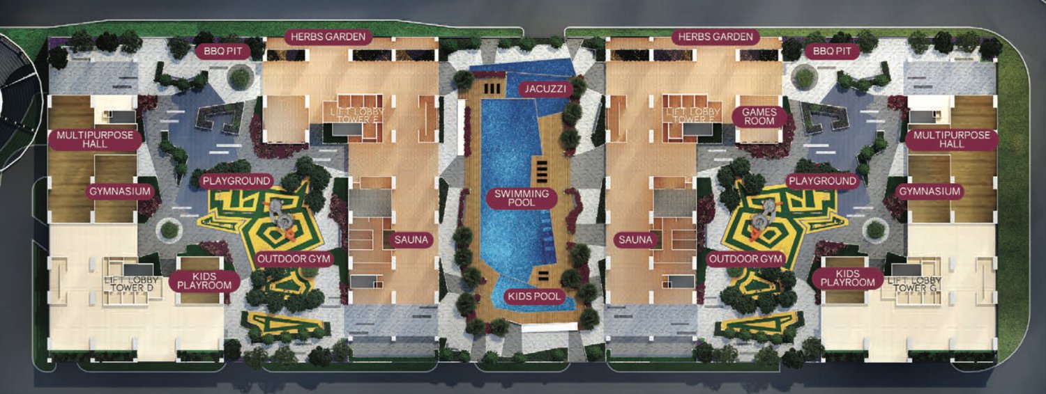 Avenue Residences official site plan